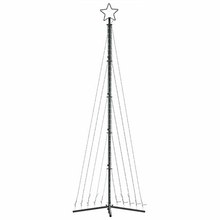 LED-juletræ 495 LED'er 300,5 cm blåt lys