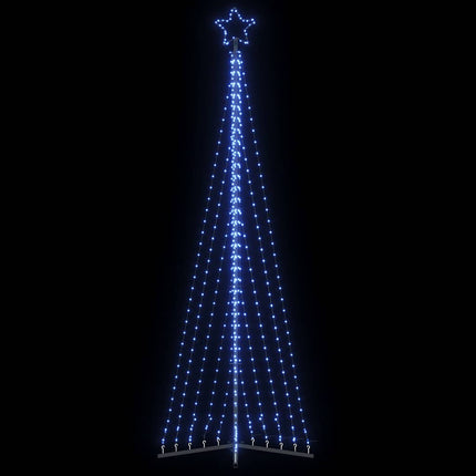 LED-juletræ 495 LED'er 300,5 cm blåt lys
