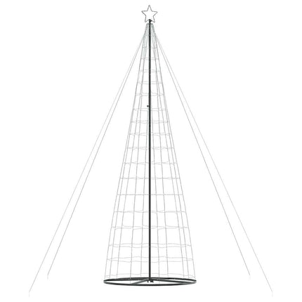 LED-juletræ 1534 LED'er 500 cm blåt lys
