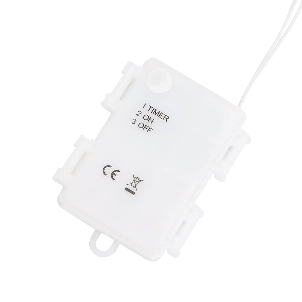 Julelys rensdyrsilhuet 2 stk 35 LED'er varm hvid