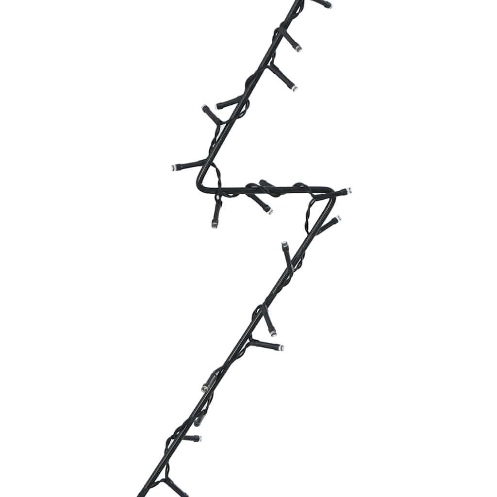 Julelys juletræssilhuet 115 LED'er varm hvid