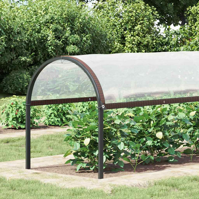 Planteafdækning med øjer 2x10 m Polyethylen