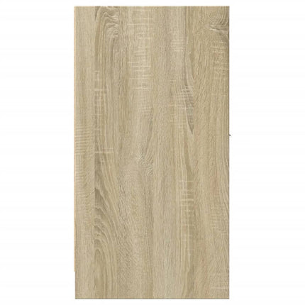 udtræksskab 30x41x77,5 cm konstrueret træ sonoma-eg