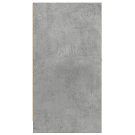 apotekerskab 30x41x77,5 cm konstrueret træ betongrå