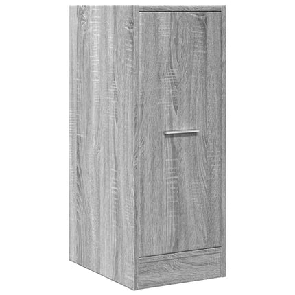 apotekerskab 30x41x77,5 cm konstrueret træ grå sonoma-eg