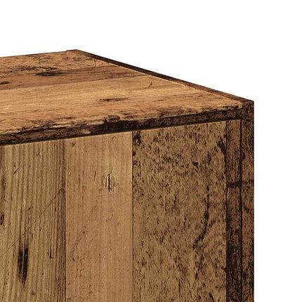 apotekerskab 30x41x77,5 cm konstrueret træ gammelt træ-look