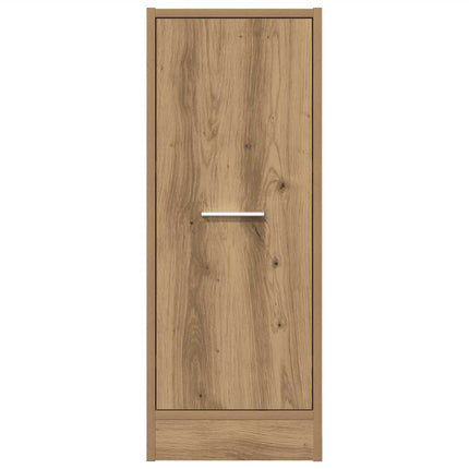 apotekerskab 30x41x77,5 cm konstrueret træ egetræsfarve