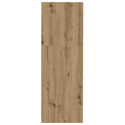 apotekerskab 30x41x118 cm konstrueret træ sonoma-eg