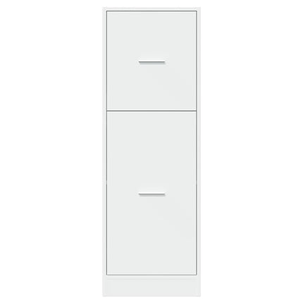 apotekerskab 40x41x118 cm konstrueret træ hvid