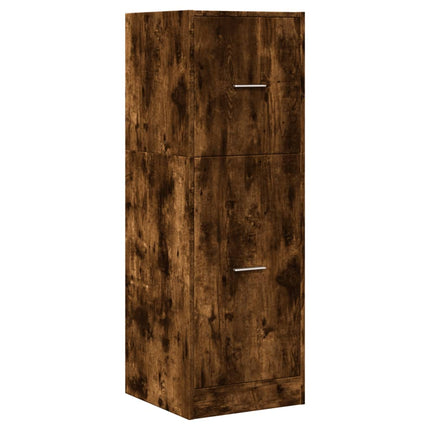 udtræksskab 40x41x118 cm konstrueret træ sonoma-eg