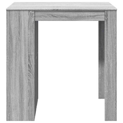 barbord 102x70x103,5 cm konstrueret træ grå sonoma-eg