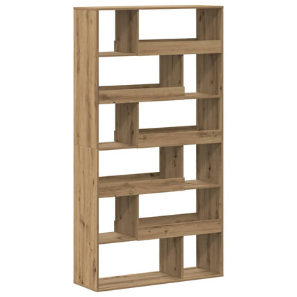 bogreol 100x33x187,5 cm konstrueret træ gammelt eg
