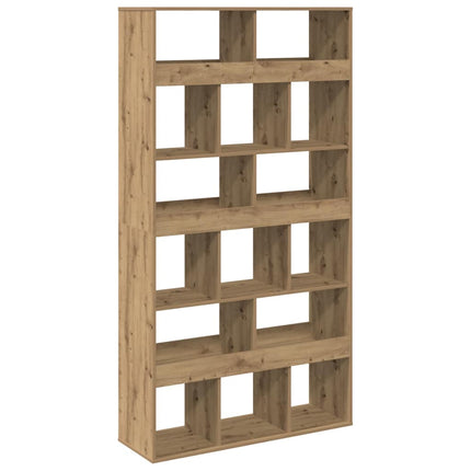 bogreol 100x33x187,5 cm konstrueret træ kunsteg