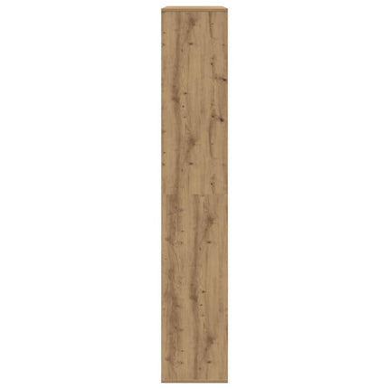 bogreol 100x33x187,5 cm konstrueret træ kunsteg