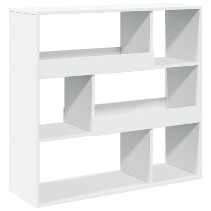 rumdeler 100x33x94,5 cm konstrueret træ hvid