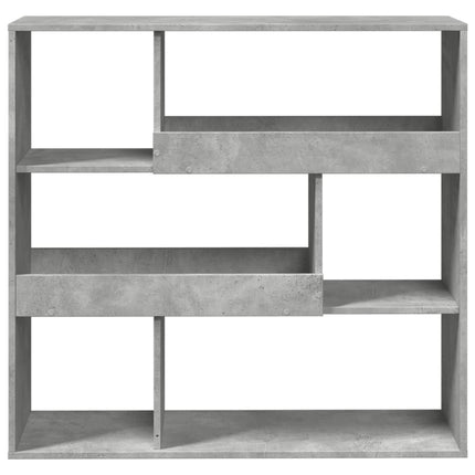 rumdeler 100x33x94,5 cm konstrueret træ betongrå