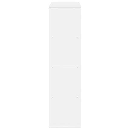 rumdeler 100x33x125,5 cm konstrueret træ hvid