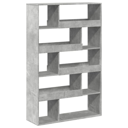 rumdeler 100x33x156,5 cm konstrueret træ betongrå