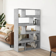 rumdeler 100x33x156,5 cm konstrueret træ betongrå