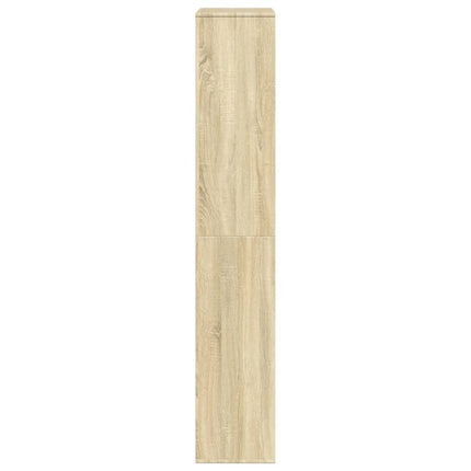 rumdeler 100x33x187,5 cm konstrueret træ sonoma-eg