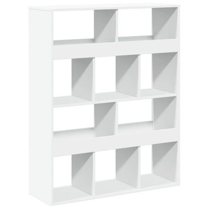 rumdeler 100x33x125,5 cm konstrueret træ hvid