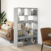 rumdeler 100x33x156,5 cm konstrueret træ betongrå