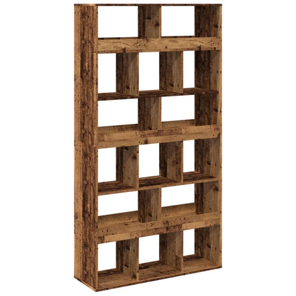 rumdeler 100x33x187,5 cm konstrueret træ antikt træ