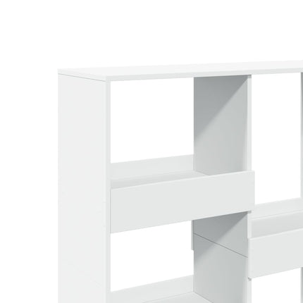rumdeler 100x33x115 cm konstrueret træ hvid