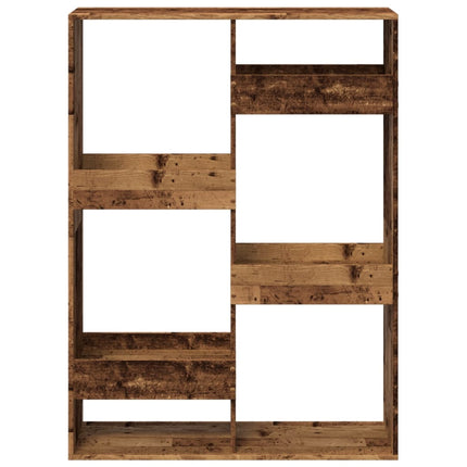rumdeler 100x33x135 cm konstrueret træ antikt træ