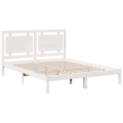 ekstra lang sengeramme uden madras 160x210 cm massivt træ