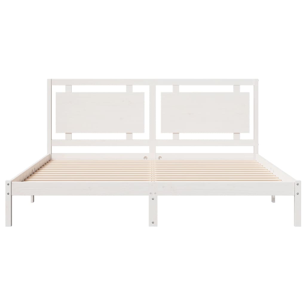 ekstra lang sengeramme uden madras 200x210 cm massivt træ