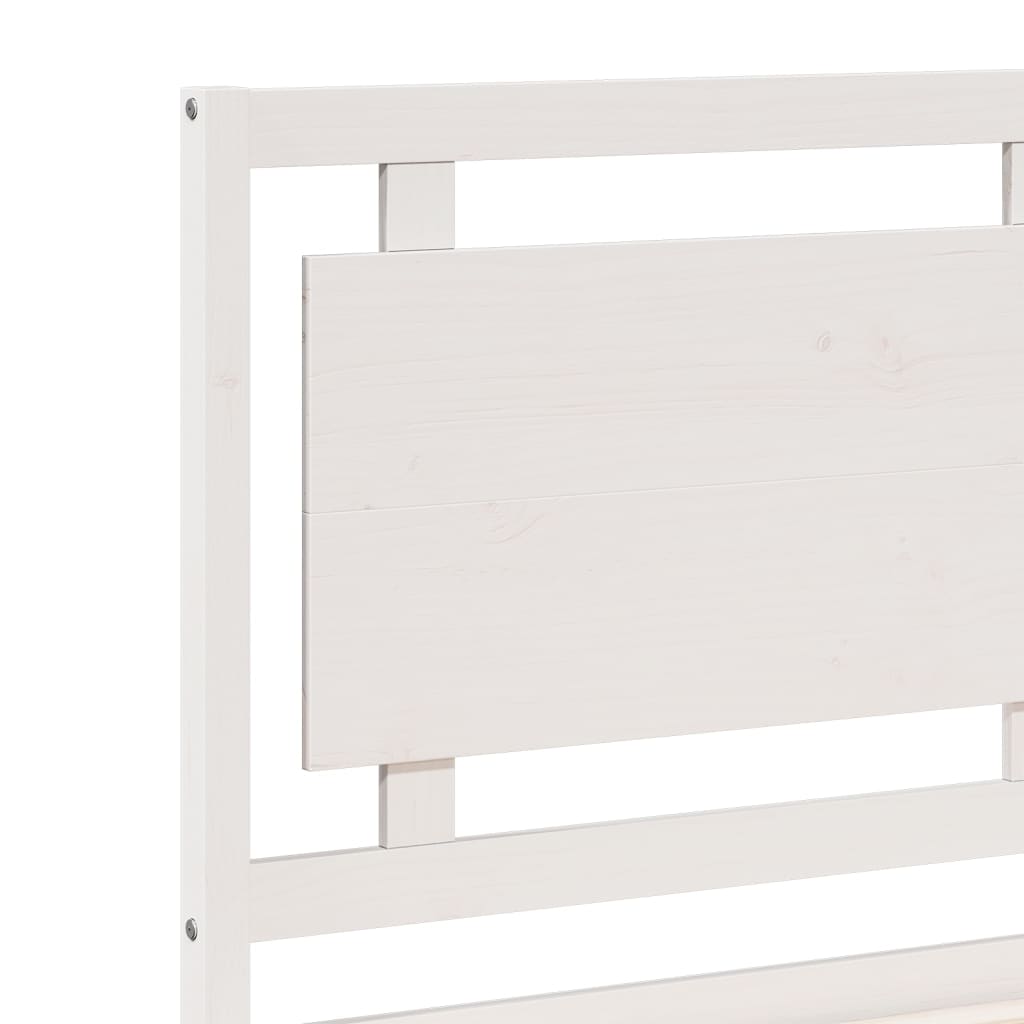 ekstra lang sengeramme uden madras 200x210 cm massivt træ
