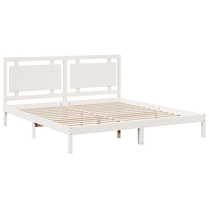 ekstra lang sengeramme uden madras 200x220 cm massivt træ