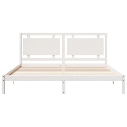 ekstra lang sengeramme uden madras 200x220 cm massivt træ