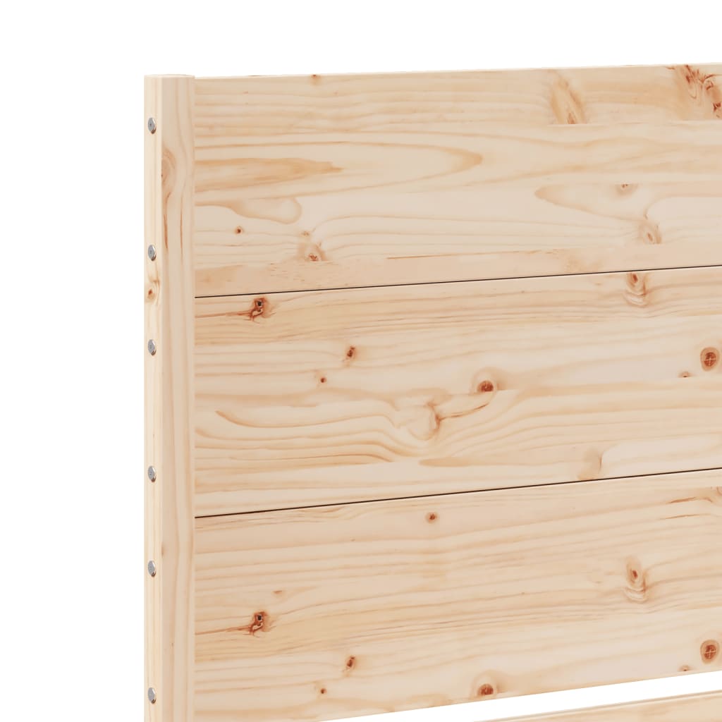 ekstra lang sengeramme uden madras 100x210 cm massivt træ