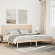 ekstra lang sengeramme uden madras 200x210 cm massivt træ