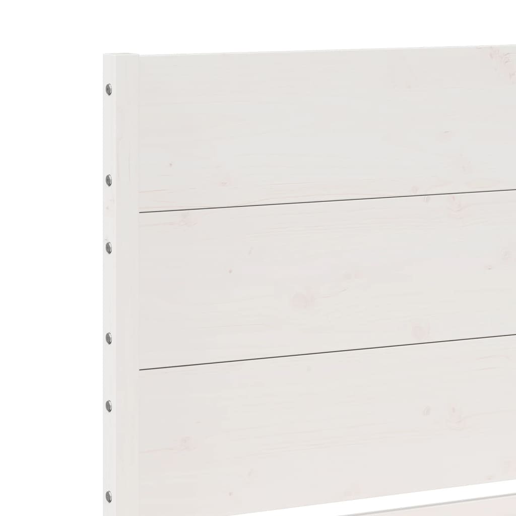 ekstra lang sengeramme uden madras 200x210 cm massivt træ