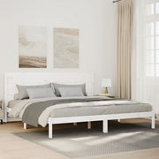 ekstra lang sengeramme uden madras 200x210 cm massivt træ