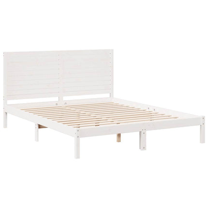 ekstra lang sengeramme uden madras 140x210 cm massivt træ