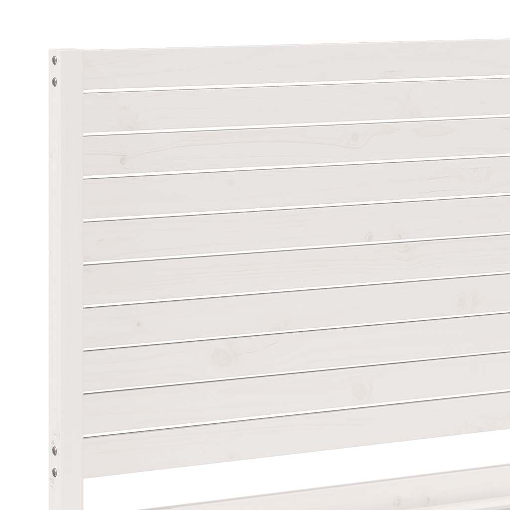 ekstra lang sengeramme uden madras 140x210 cm massivt træ