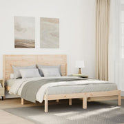 ekstra lang sengeramme uden madras 160x210 cm massivt træ