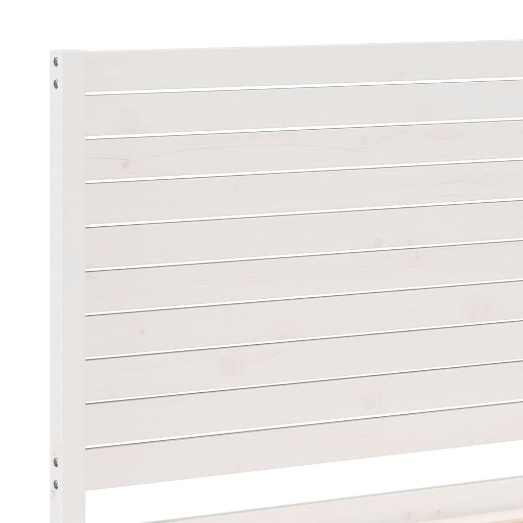 ekstra lang sengeramme uden madras 180x210 cm massivt træ