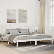 ekstra lang sengeramme uden madras 180x210 cm massivt træ