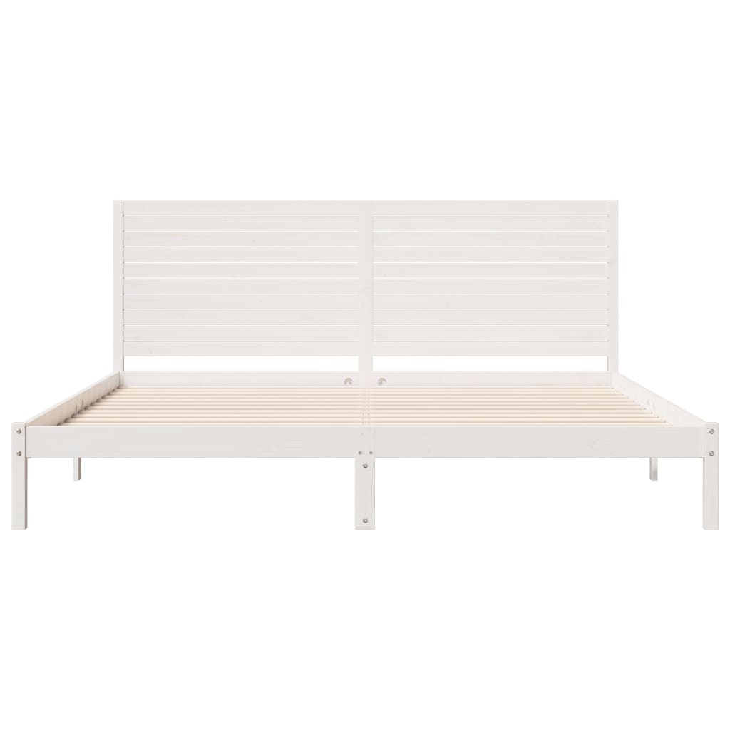 ekstra lang sengeramme uden madras 200x210 cm massivt træ