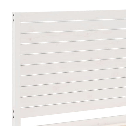 ekstra lang sengeramme uden madras 200x210 cm massivt træ