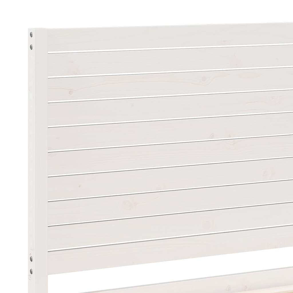 ekstra lang sengeramme uden madras 90x220 cm massivt træ