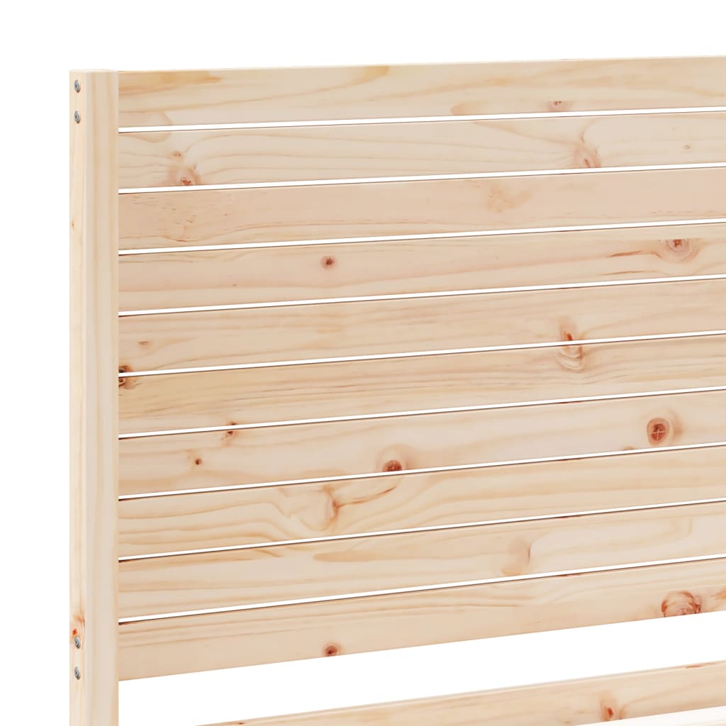 ekstra lang sengeramme uden madras 160x220 cm massivt træ