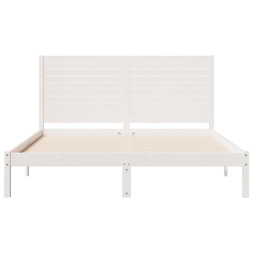 ekstra lang sengeramme uden madras 160x220 cm massivt træ
