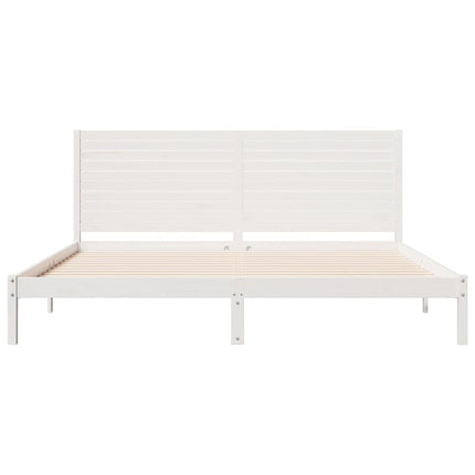 ekstra lang sengeramme uden madras 180x220 cm massivt træ