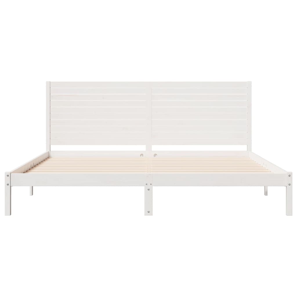 ekstra lang sengeramme uden madras 180x220 cm massivt træ